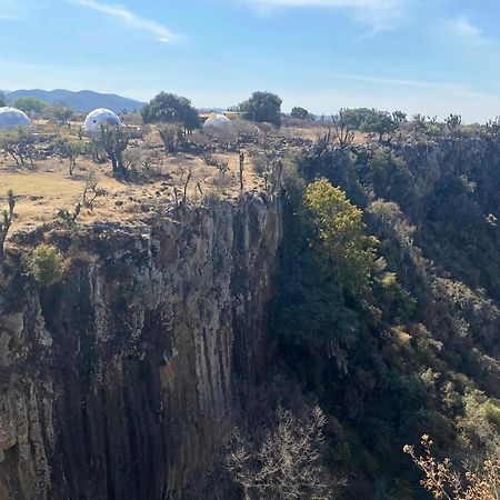 El Gato Glamping Con Vista A Prismas Basalticos Hotel Huasca de Ocampo Bagian luar foto