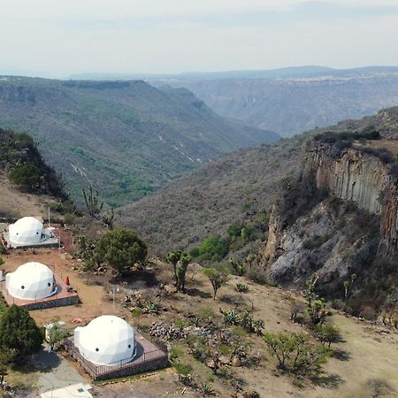 El Gato Glamping Con Vista A Prismas Basalticos Hotel Huasca de Ocampo Bagian luar foto