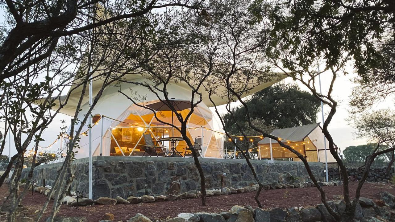 El Gato Glamping Con Vista A Prismas Basalticos Hotel Huasca de Ocampo Bagian luar foto
