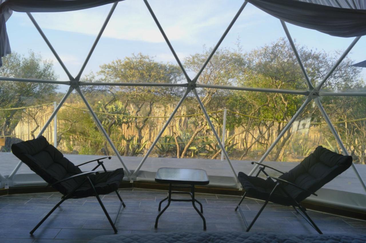 El Gato Glamping Con Vista A Prismas Basalticos Hotel Huasca de Ocampo Bagian luar foto