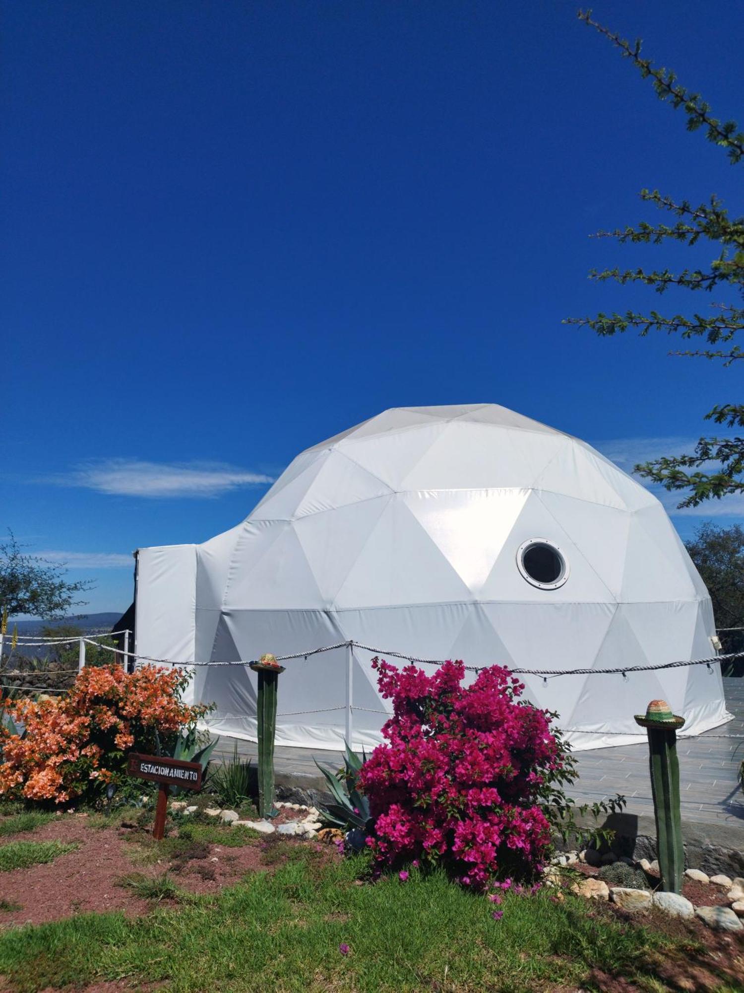 El Gato Glamping Con Vista A Prismas Basalticos Hotel Huasca de Ocampo Bagian luar foto