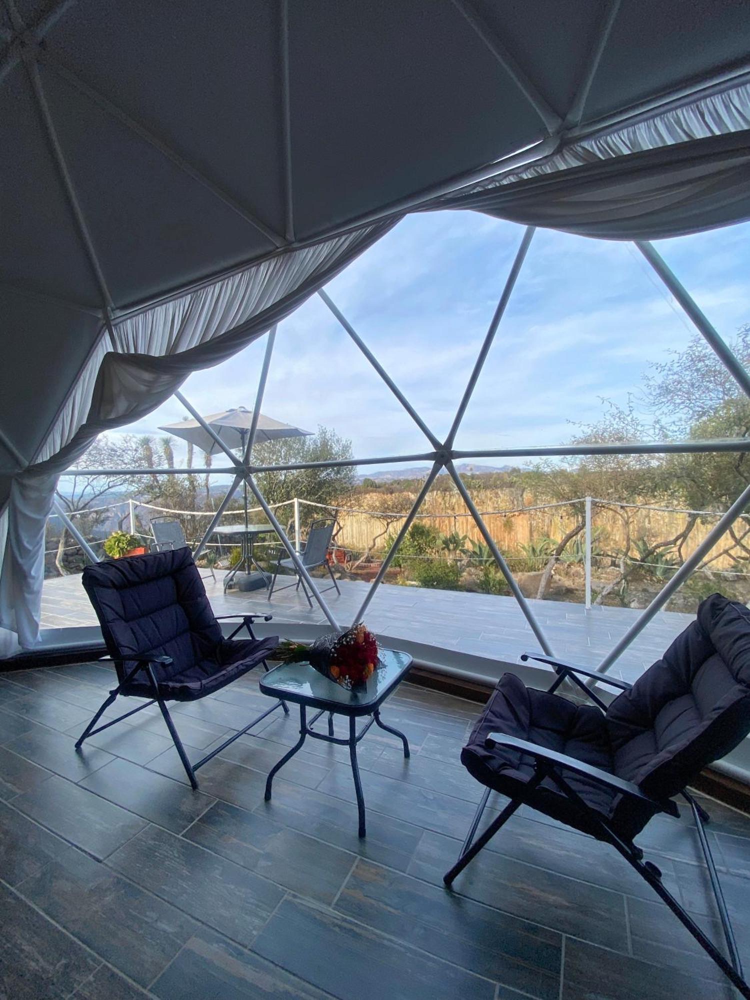 El Gato Glamping Con Vista A Prismas Basalticos Hotel Huasca de Ocampo Bagian luar foto