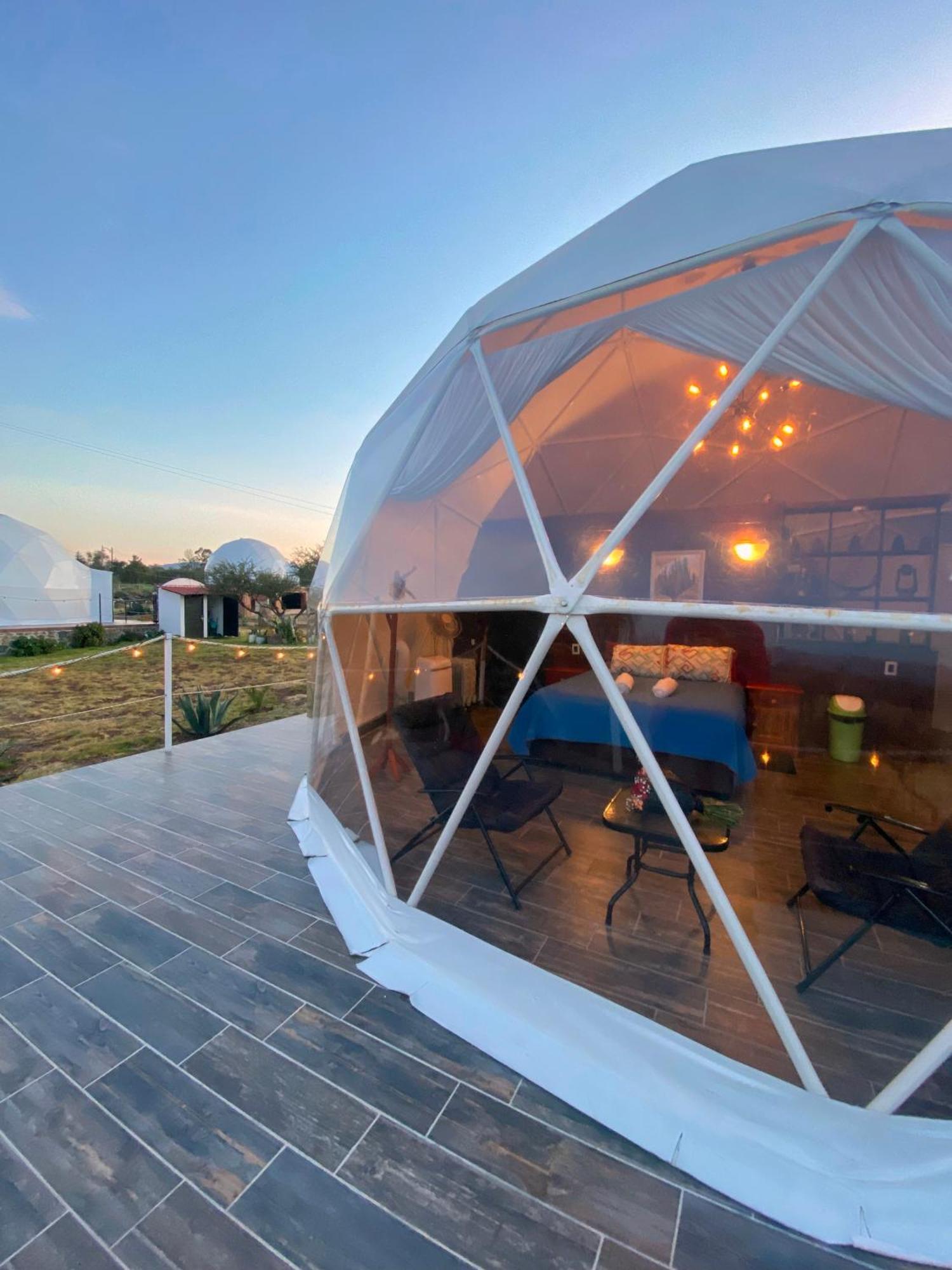 El Gato Glamping Con Vista A Prismas Basalticos Hotel Huasca de Ocampo Bagian luar foto