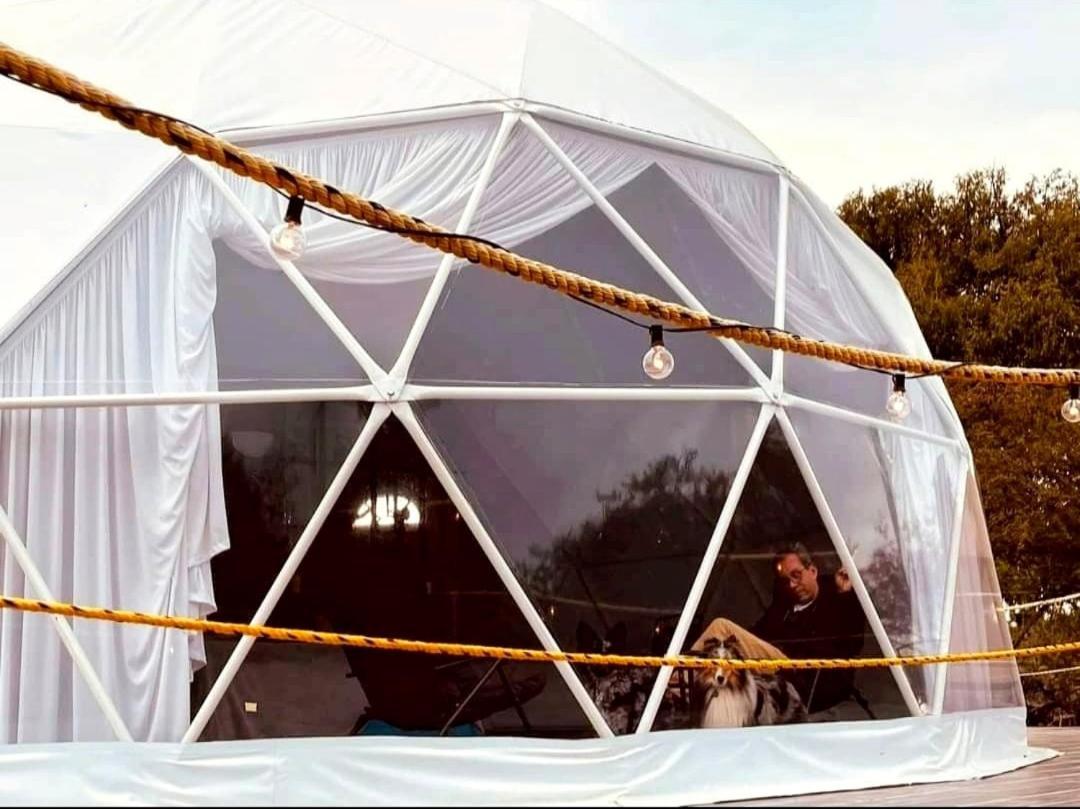 El Gato Glamping Con Vista A Prismas Basalticos Hotel Huasca de Ocampo Bagian luar foto