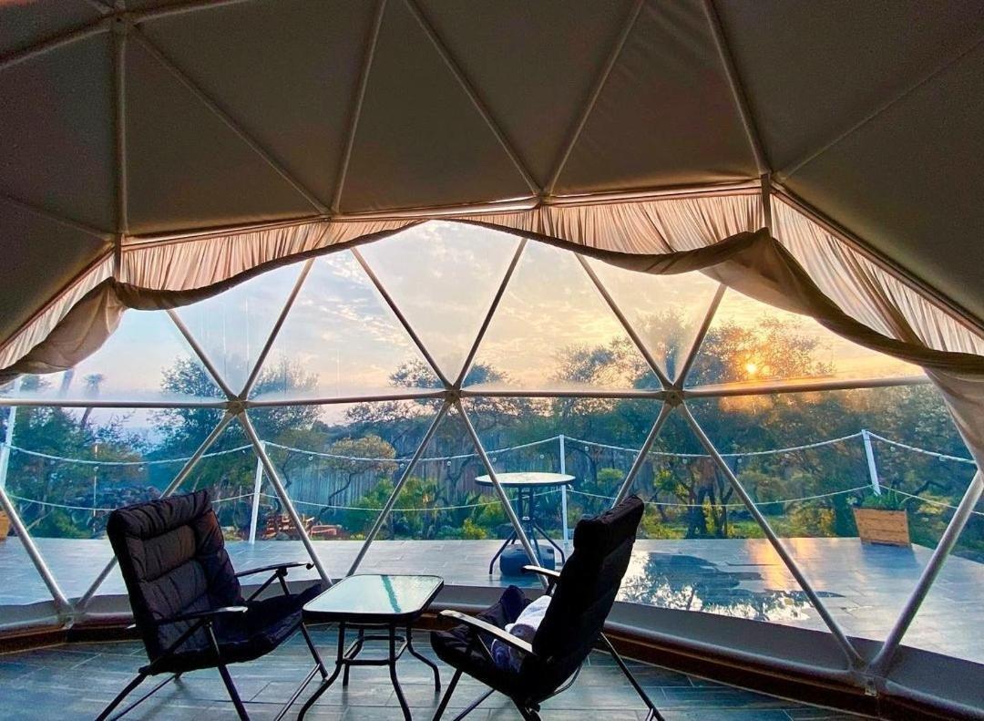 El Gato Glamping Con Vista A Prismas Basalticos Hotel Huasca de Ocampo Bagian luar foto