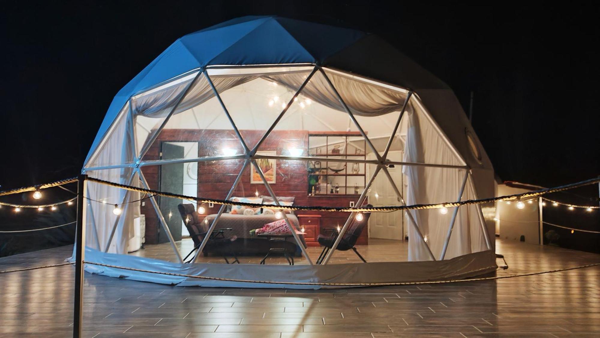 El Gato Glamping Con Vista A Prismas Basalticos Hotel Huasca de Ocampo Bagian luar foto