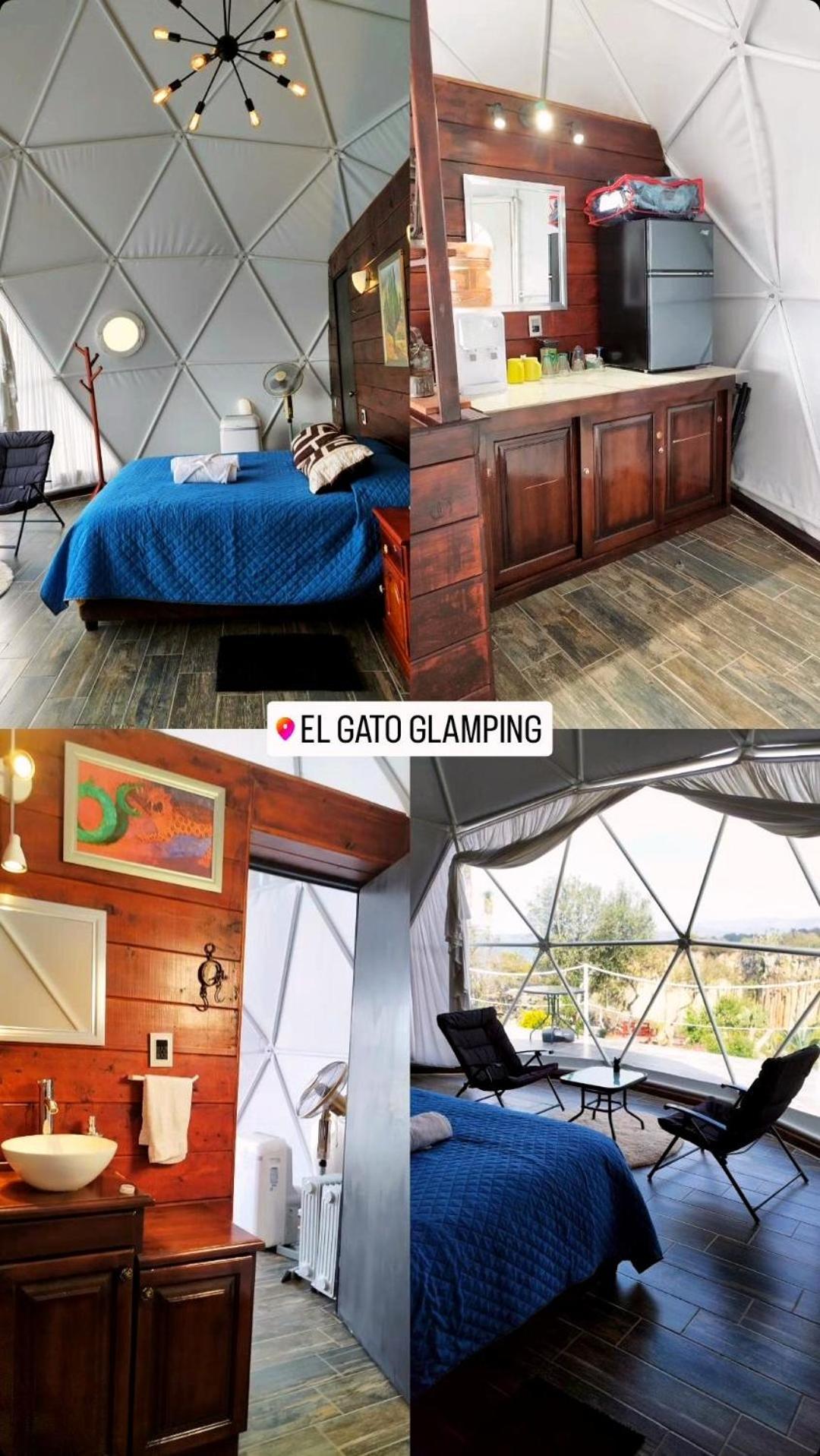 El Gato Glamping Con Vista A Prismas Basalticos Hotel Huasca de Ocampo Bagian luar foto