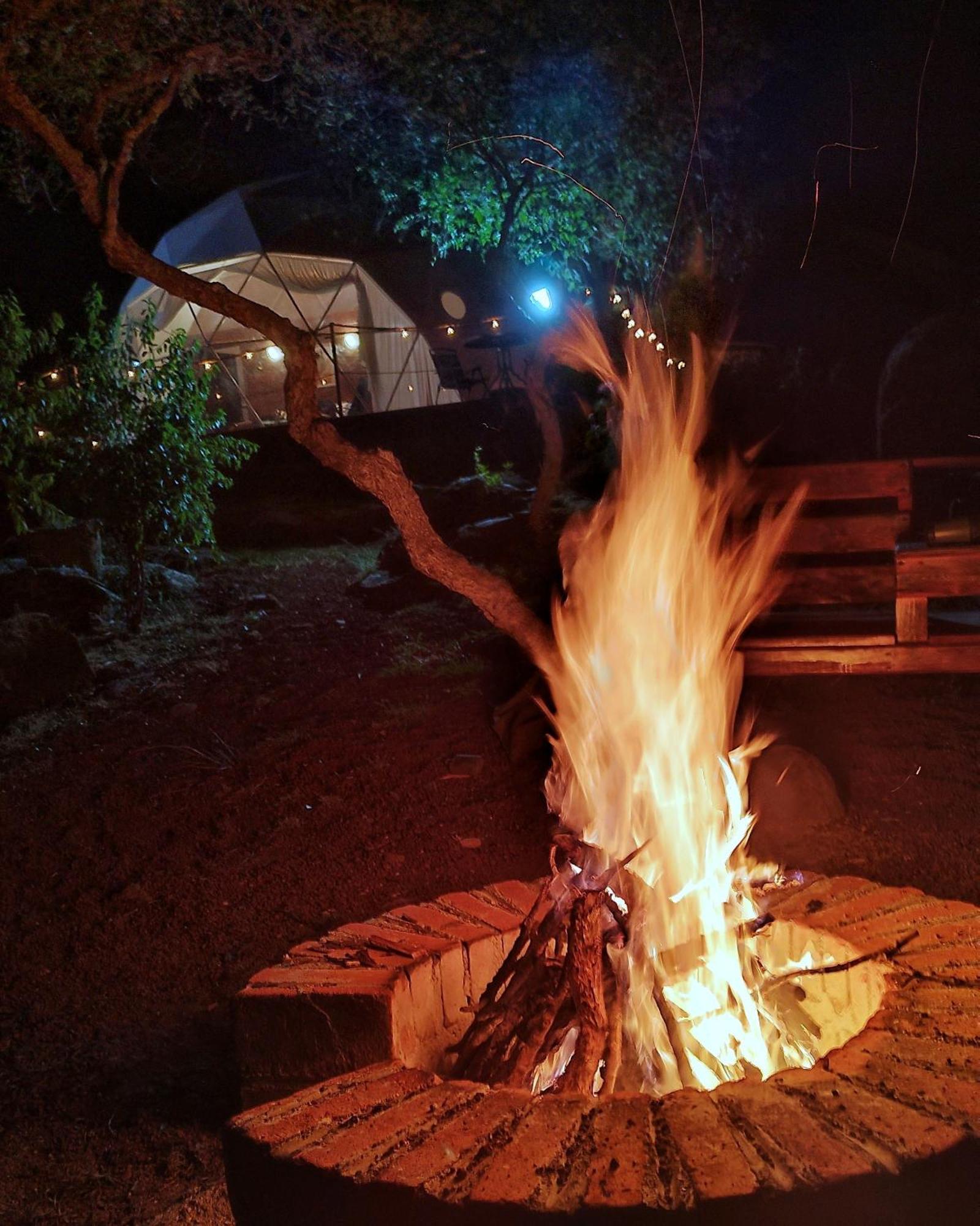 El Gato Glamping Con Vista A Prismas Basalticos Hotel Huasca de Ocampo Bagian luar foto