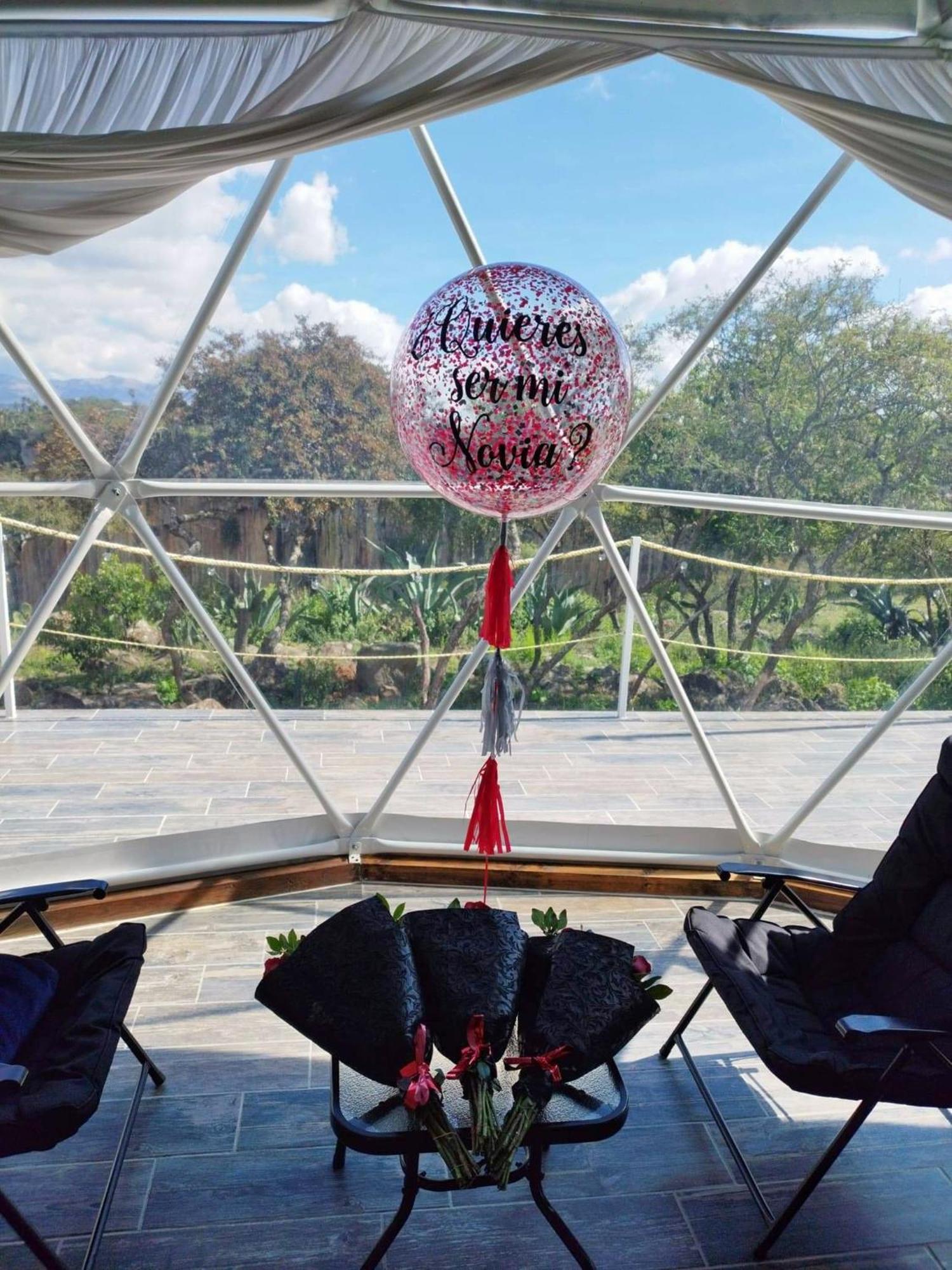El Gato Glamping Con Vista A Prismas Basalticos Hotel Huasca de Ocampo Bagian luar foto